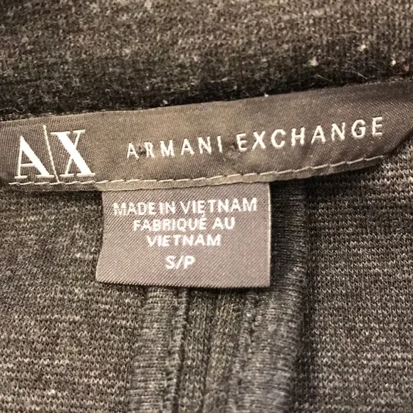 Armani Exchange charcoal dark gray blazer, S - Picture 7 of 8